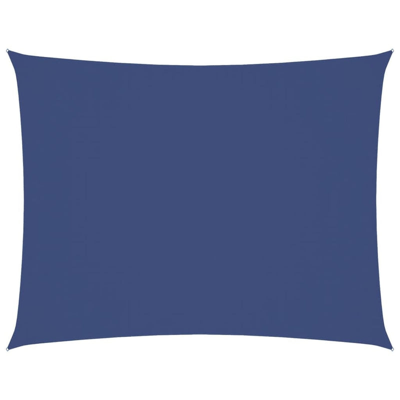 Parasole a Vela in Tessuto Oxford 3×6 m Blu - Image 12 of 37