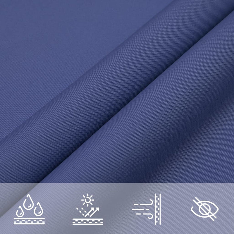 Parasole a Vela in Tessuto Oxford 3×6 m Blu - Image 21 of 37
