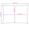 Parasole a Vela Oxford Rettangolare 2,5×4 m Verde Scuro - Image 36 of 36