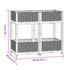 Fioriera Rialzata 80×40×71 cm in Polipropilene - Image 24 of 28