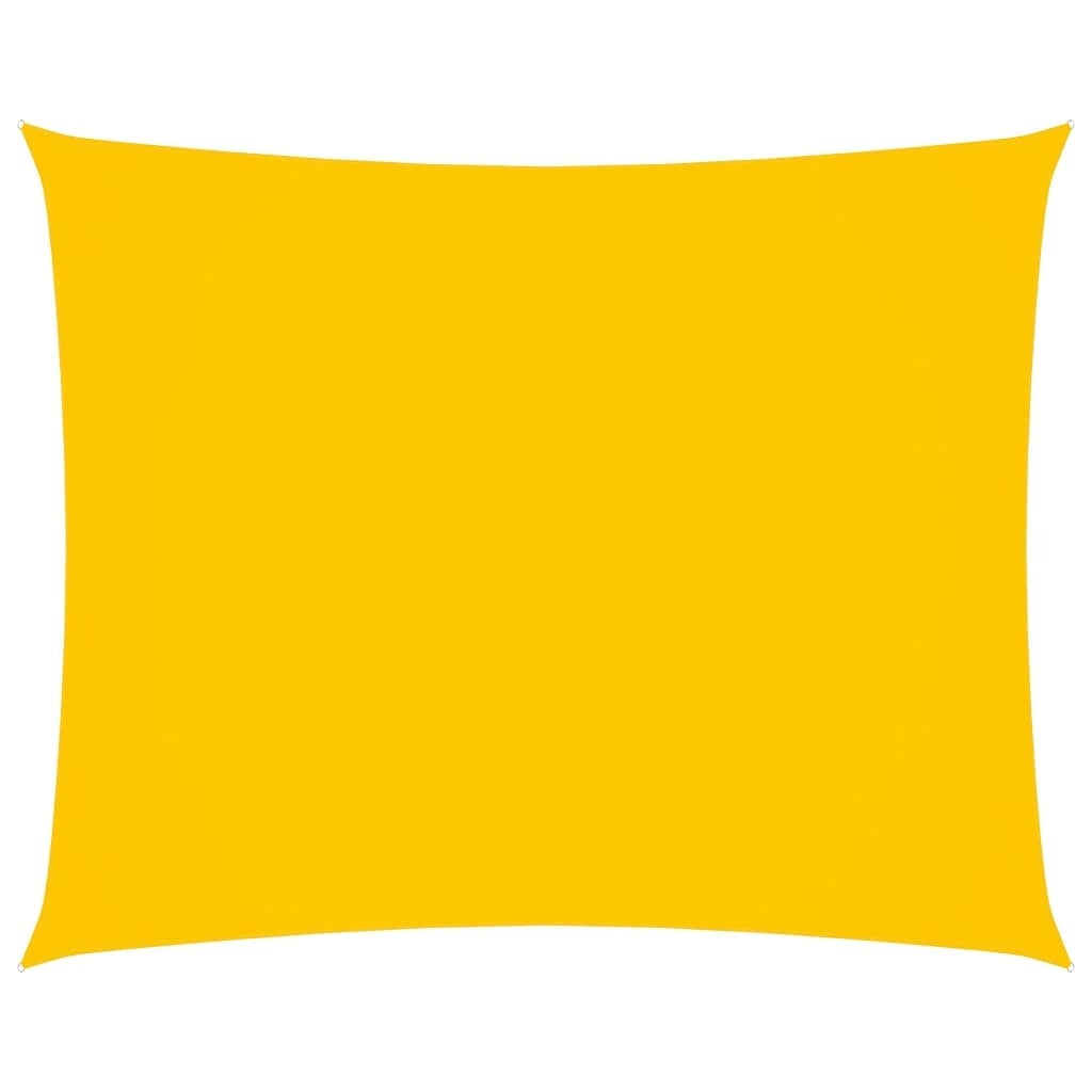 Parasole a Vela Oxford Rettangolare 2,5×4,5 m Gialla - Image 13 of 40