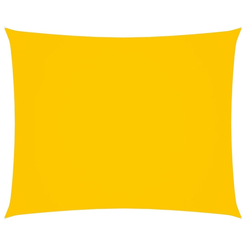 Parasole a Vela Oxford Rettangolare 2,5×4,5 m Gialla - Image 13 of 40