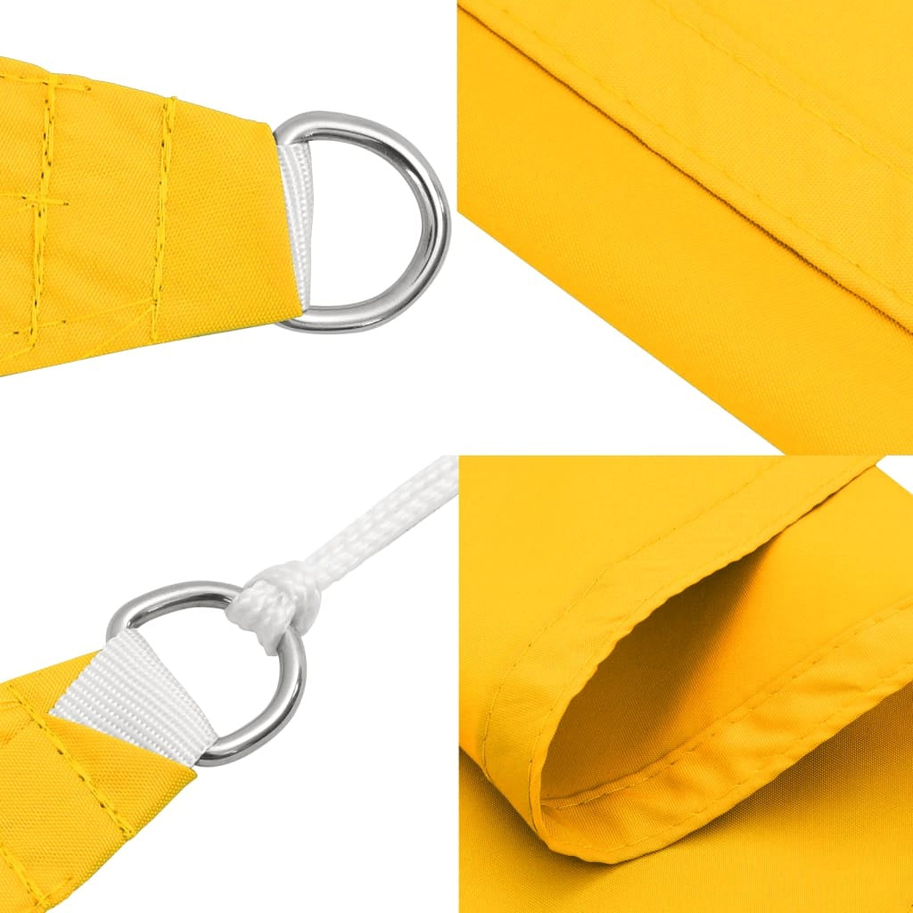 Parasole a Vela Oxford Rettangolare 2,5×4,5 m Gialla - Image 19 of 40