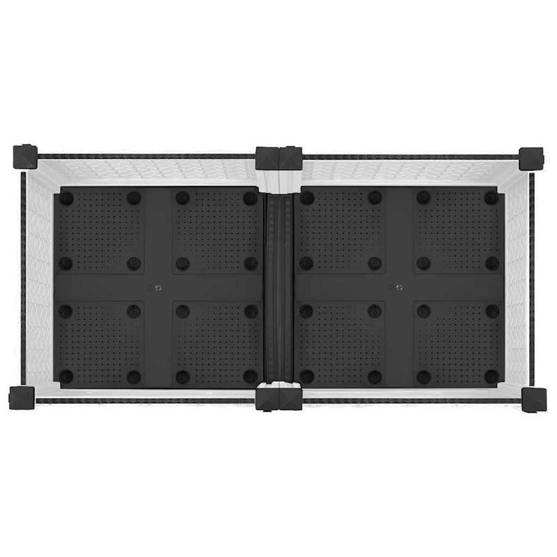Fioriera Rialzata Polipropilene 80×40×23 cm Bianco - Image 26 of 32