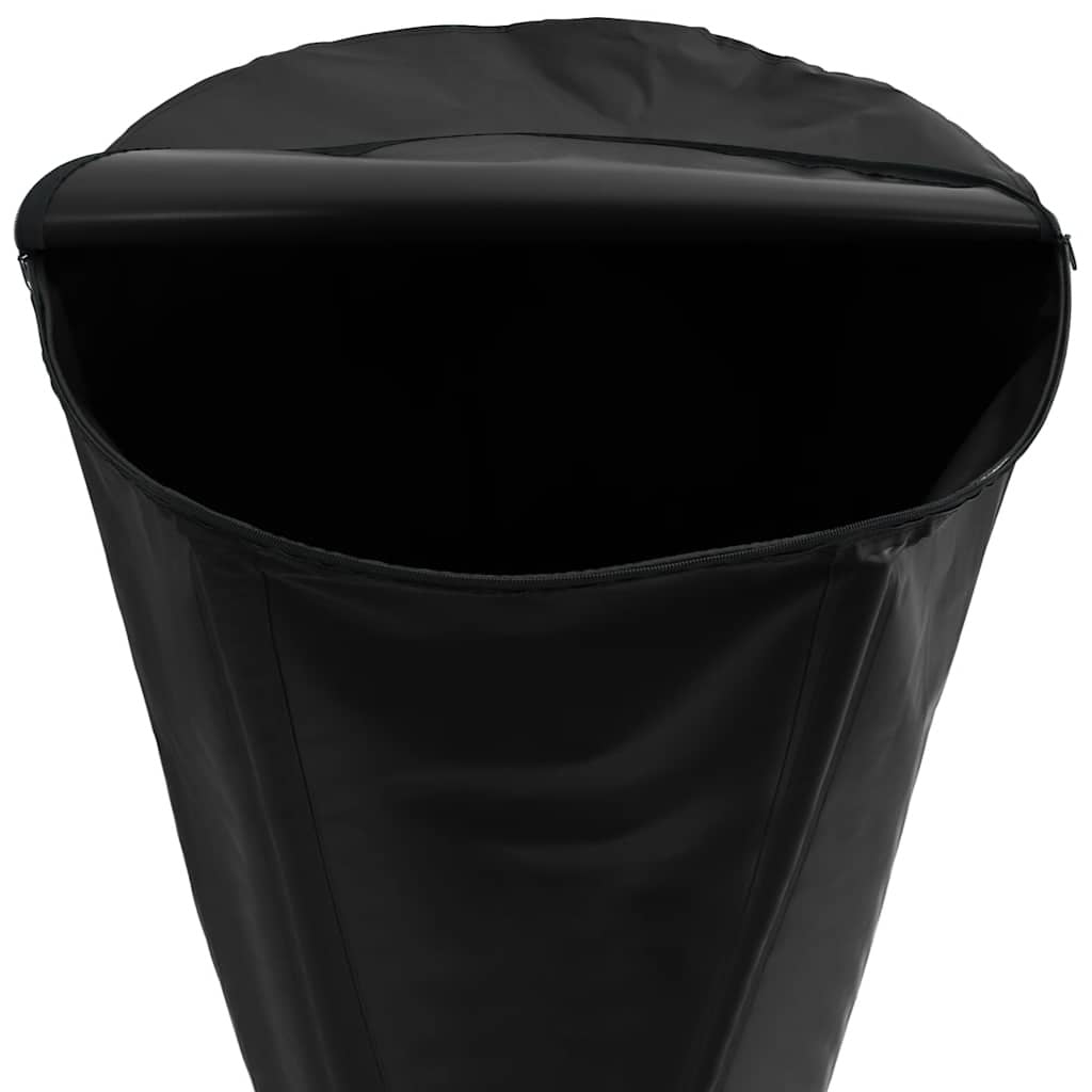 Serbatoio Acqua Pieghevole in PVC 1250 L, 120×110 cm, Nero - Image 19 of 40