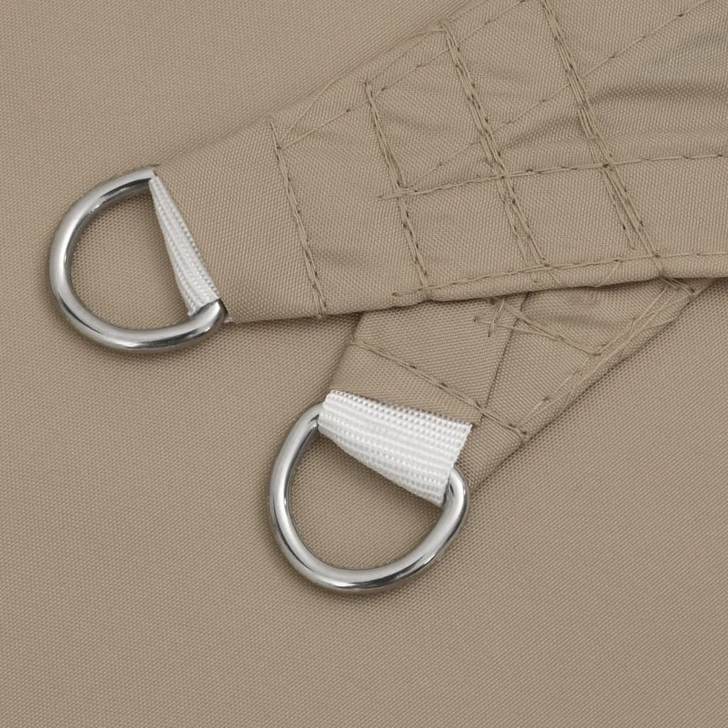 Parasole a Vela Oxford Rettangolare Tessuto PU 2,5×4,5 m Talpa - Image 25 of 36