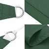Parasole a Vela Triangolare in Tessuto Oxford 5×5×6 m Verde Scuro - Image 16 of 23