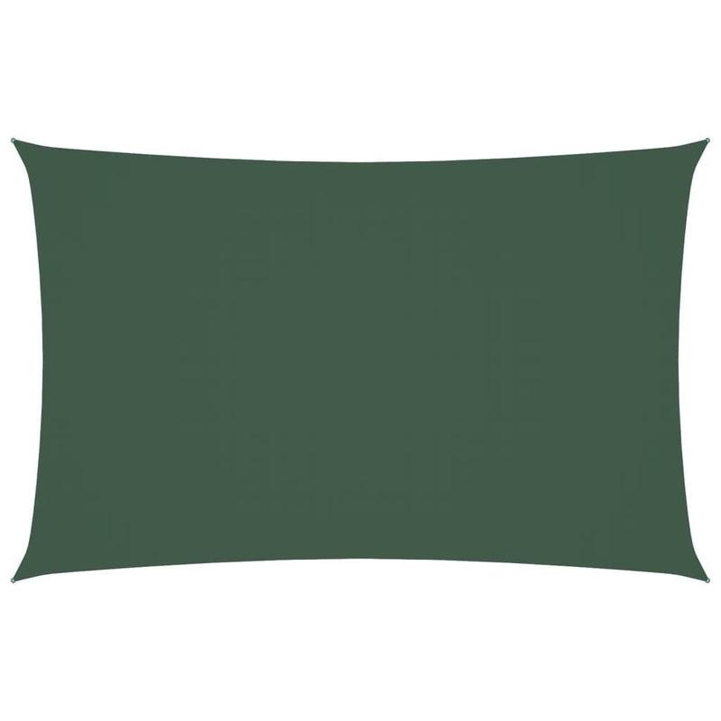 Parasole a Vela Oxford Rettangolare 2×5 m Verde Scuro - Image 15 of 36