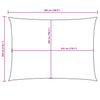 Parasole a Vela Oxford Rettangolare 3×5 m Antracite - Image 12 of 12