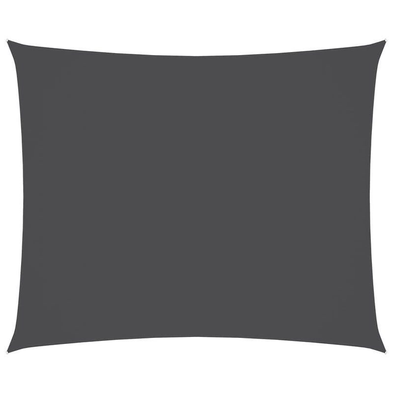 Parasole a Vela in Tessuto Oxford 2,5×3,5 m Antracite - Image 9 of 36