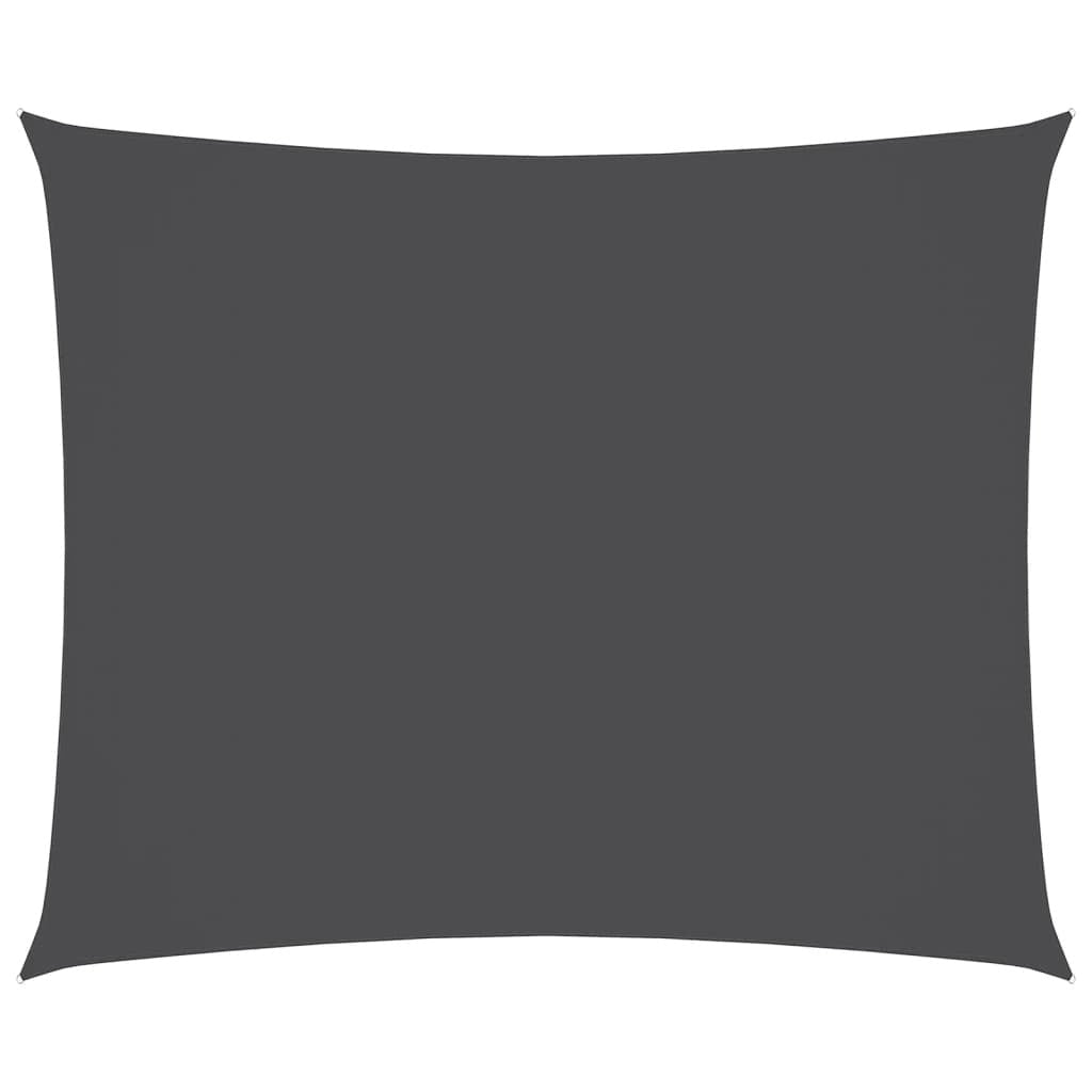 Parasole a Vela in Tessuto Oxford 2,5×3,5 m Antracite - Image 15 of 36