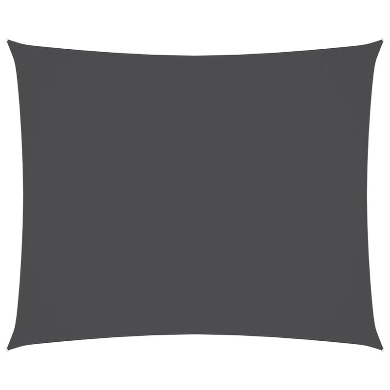 Parasole a Vela in Tessuto Oxford 2,5×3,5 m Antracite - Image 15 of 36