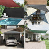 Parasole a Vela Oxford con Rivestimento in PU Rettangolare 5×8 m Antracite - Image 15 of 32
