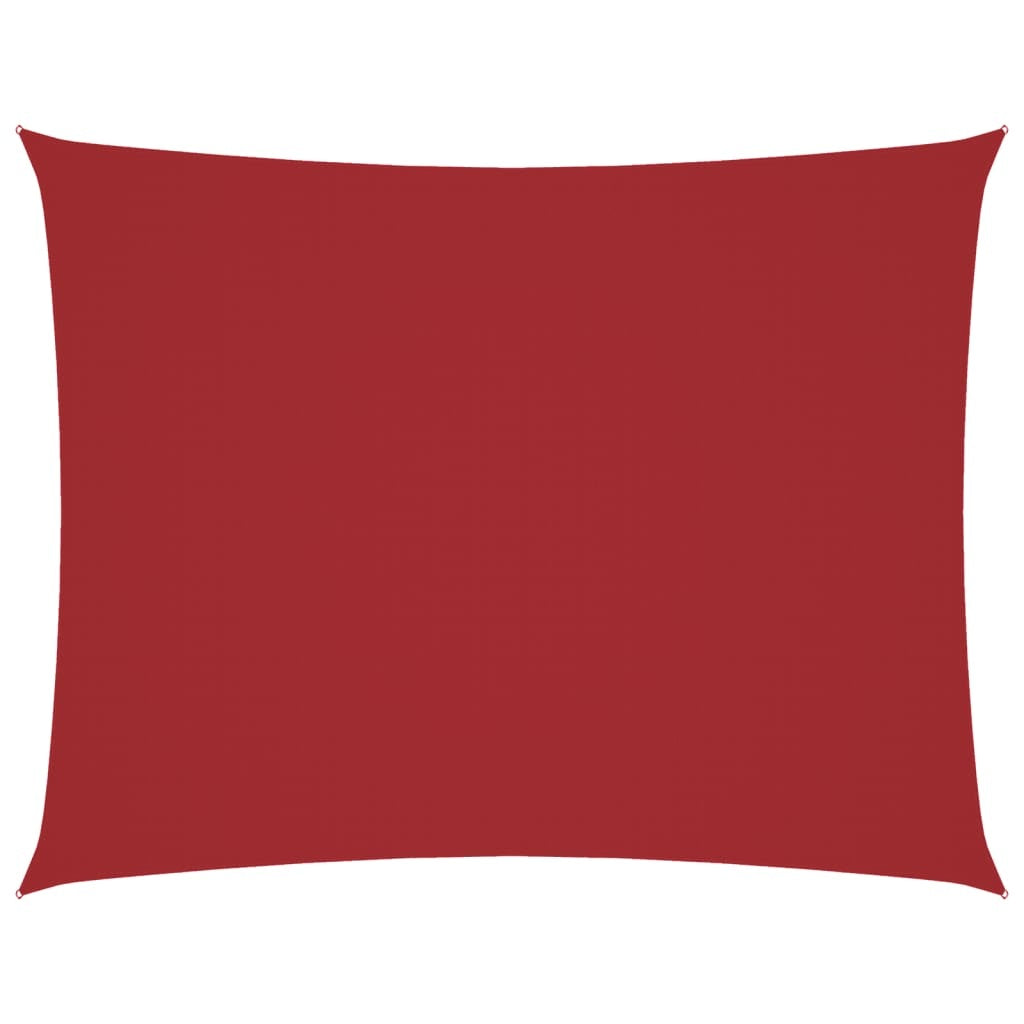 Parasole a Vela Oxford Rettangolare 2,5×4 m Rosso - Image 10 of 40