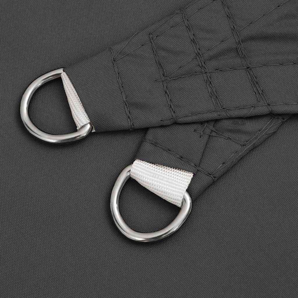 Parasole a Vela Oxford con Rivestimento in PU Rettangolare 5×8 m Antracite - Image 22 of 32