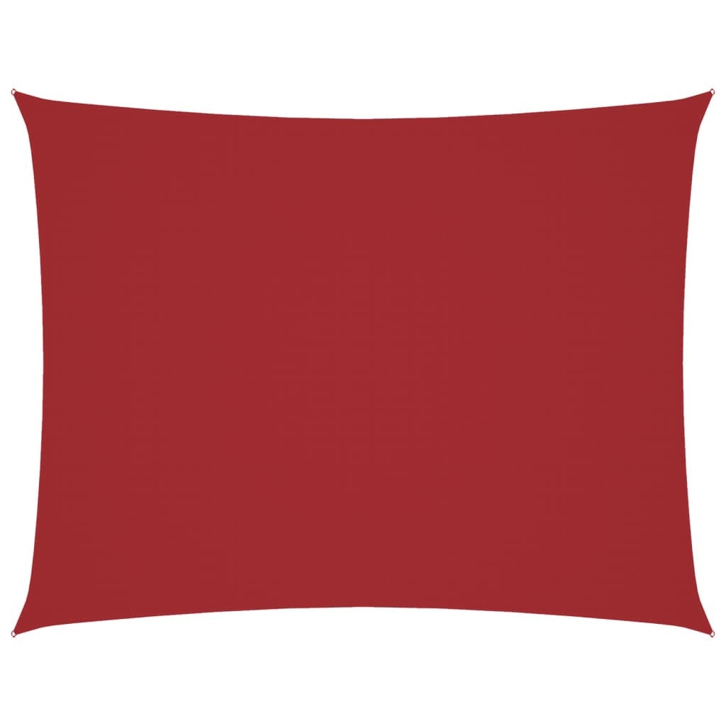 Parasole a Vela Oxford Rettangolare 2,5×4 m Rosso - Image 15 of 40