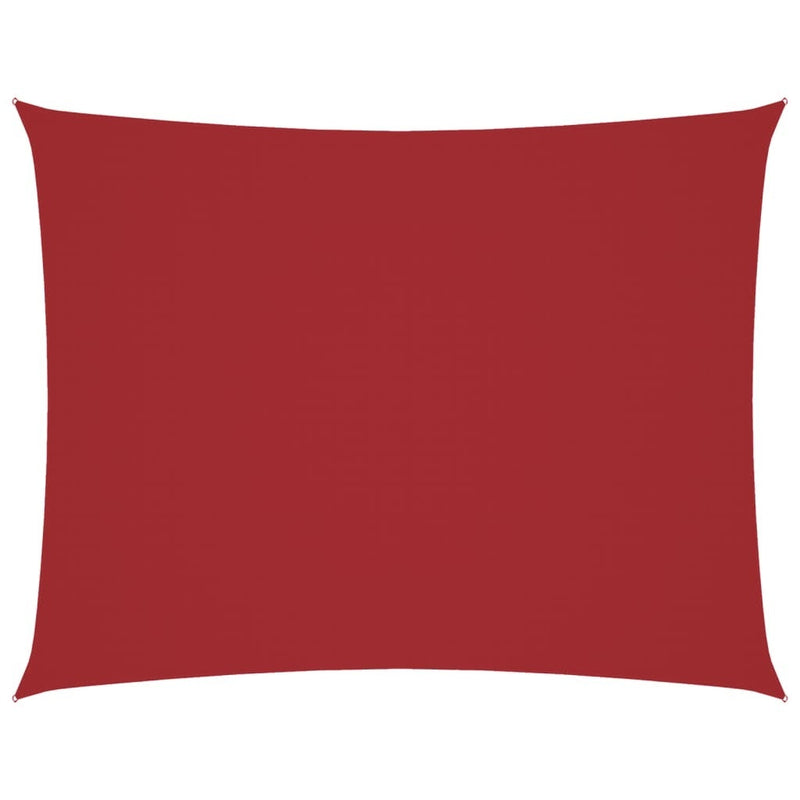 Parasole a Vela Oxford Rettangolare 2,5×4 m Rosso - Image 15 of 40