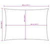 Parasole a Vela Oxford Rettangolare 2,5×4 m Rosso - Image 38 of 40