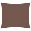 Parasole a Vela in Tessuto Oxford Rettangolare 2,5×3 m Marrone - Image 10 of 37