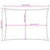 Parasole a Vela Tessuto Oxford Rettangolare 3×6 m Rosso - Image 28 of 31