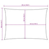Parasole a Vela Tessuto Oxford Rettangolare 3×6 m Rosso - Image 31 of 31