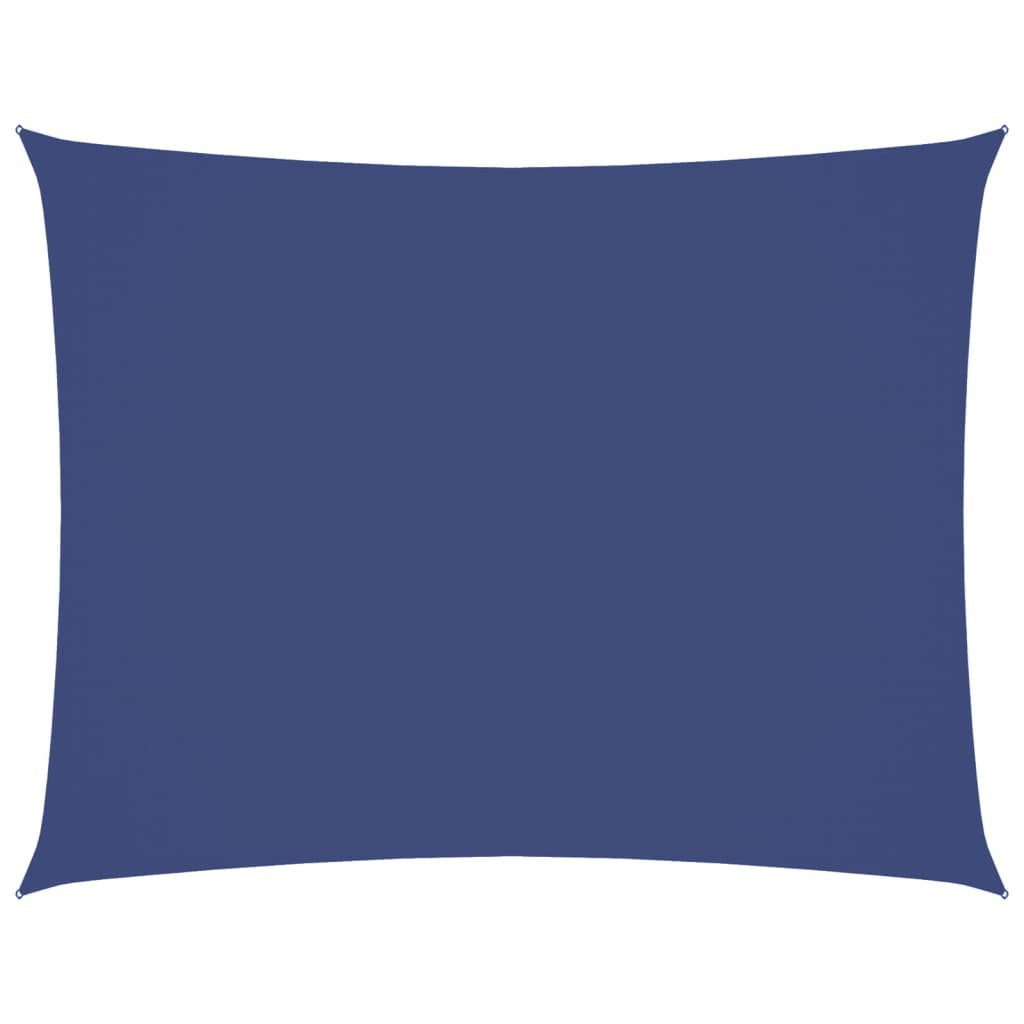 Parasole a Vela Oxford Rettangolare 3,5×4,5 m Blu - Image 8 of 25