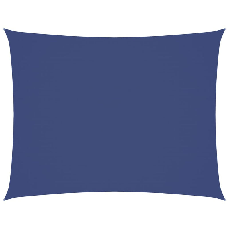 Parasole a Vela Oxford Rettangolare 3,5×4,5 m Blu - Image 8 of 25