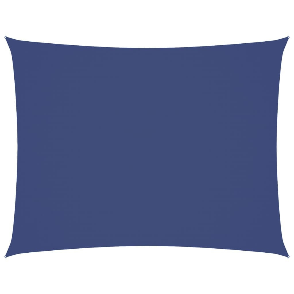 Parasole a Vela Oxford Rettangolare 3,5×4,5 m Blu - Image 14 of 25
