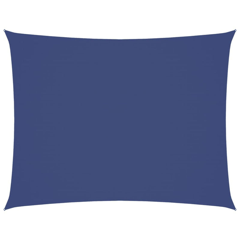 Parasole a Vela Oxford Rettangolare 3,5×4,5 m Blu - Image 14 of 25