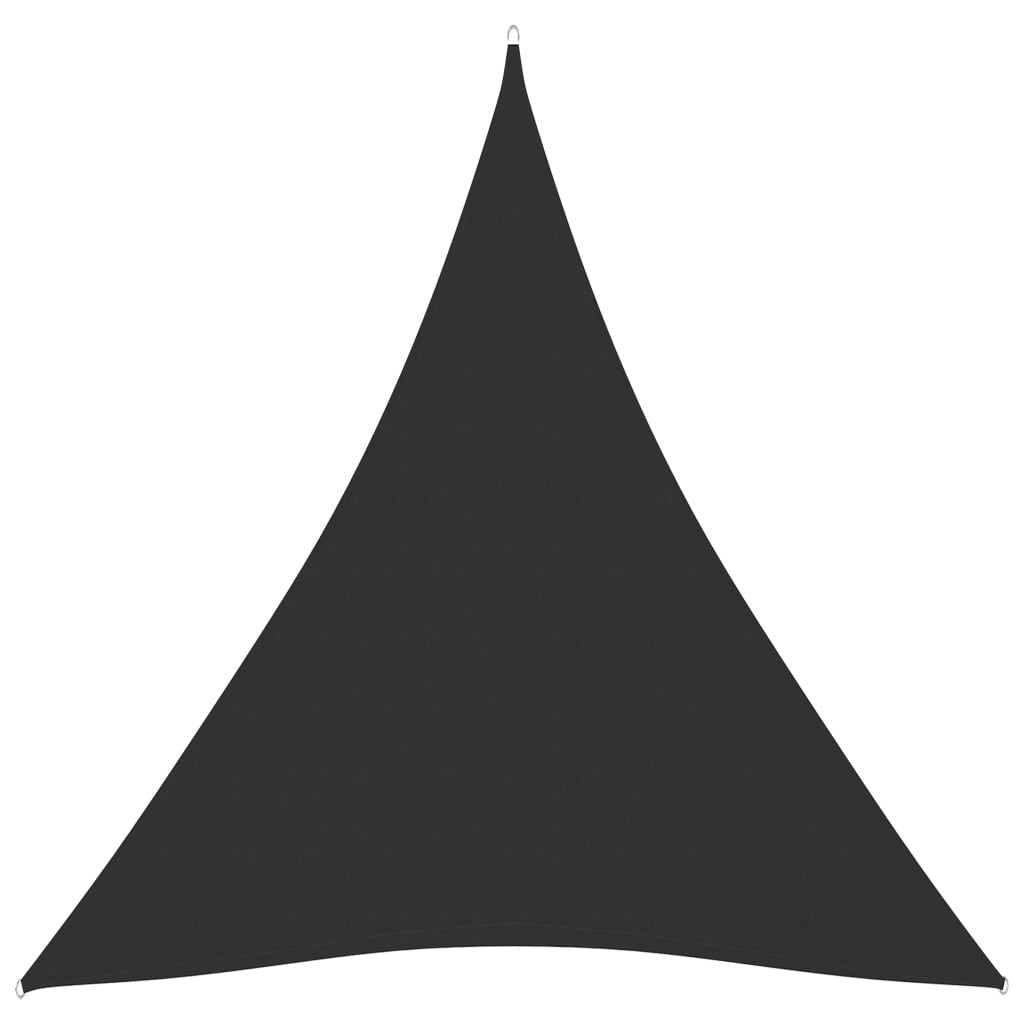 Parasole a Vela Oxford Triangolare 4×5×5 m Antracite - Image 2 of 44