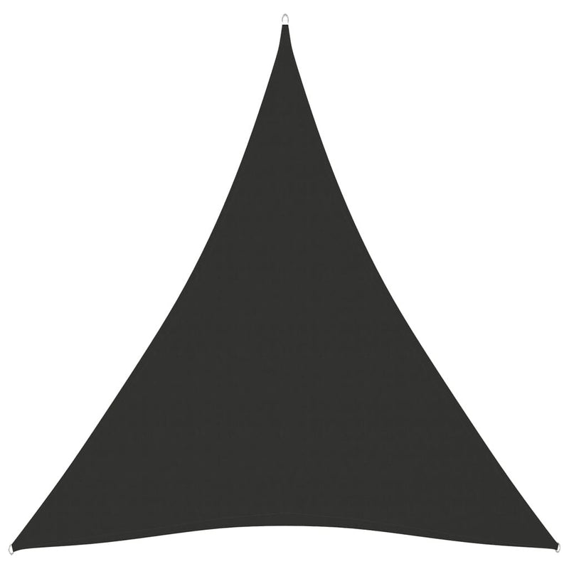 Parasole a Vela Oxford Triangolare 4×5×5 m Antracite - Image 2 of 44