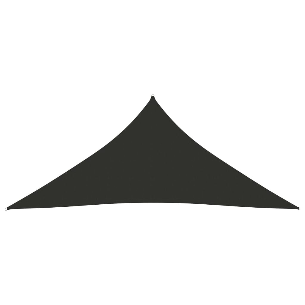 Parasole a Vela Oxford Triangolare 4×5×5 m Antracite - Image 12 of 44