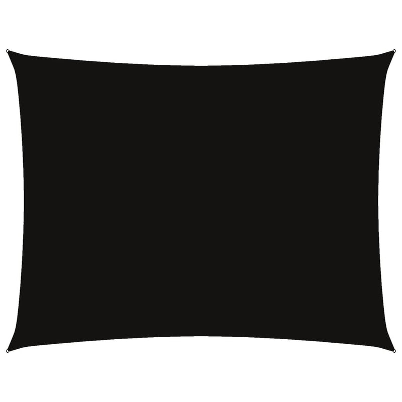 Parasole a Vela Oxford Rettangolare 6×7 m Nero - Image 16 of 40