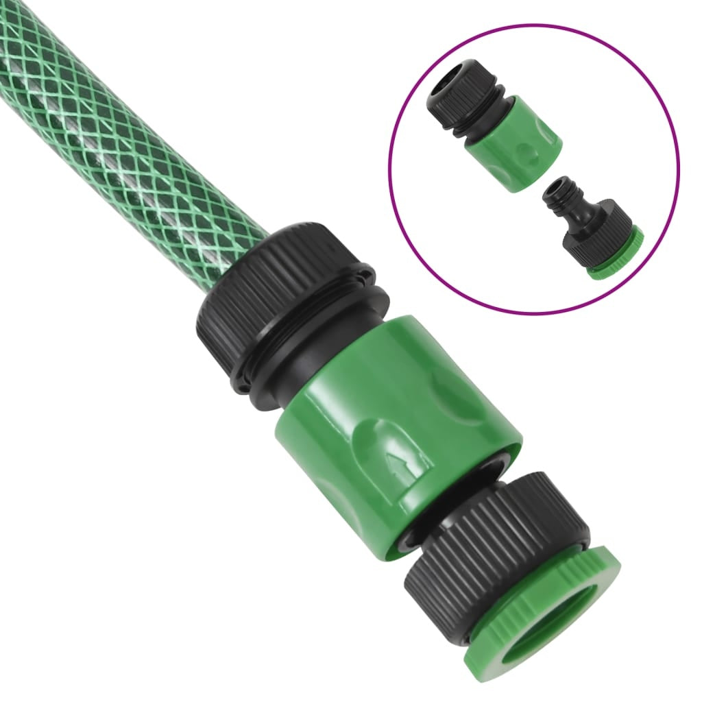 Set Tubo da Giardino in PVC Rinforzato a 3 Strati 30 m x 19 mm Verde - Image 21 of 44