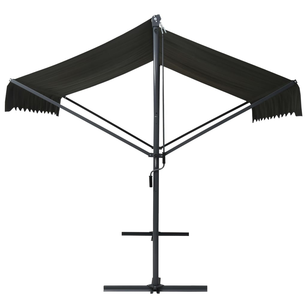 Tenda Parasole con Piedistallo 600×300×300 cm Antracite - Image 20 of 24