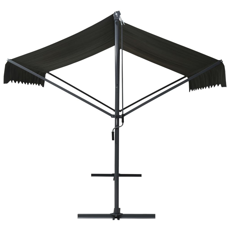 Tenda Parasole con Piedistallo 600×300×300 cm Antracite - Image 20 of 24