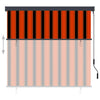 Tenda a Rullo per Esterni con Rivestimento PA 160×250 cm Arancione e Marrone - Image 10 of 36