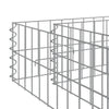 Gabbione Letto Rialzato Acciaio Zincato 100×100×20 cm Argento - Image 39 of 40