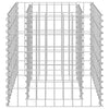 Gabbione Letto Rialzato in Acciaio Zincato 50×50×50 cm Argento - Image 22 of 28