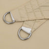 Parasole a Vela Triangolare in Tessuto Oxford 4×5×6,4 m Beige - Image 73 of 250