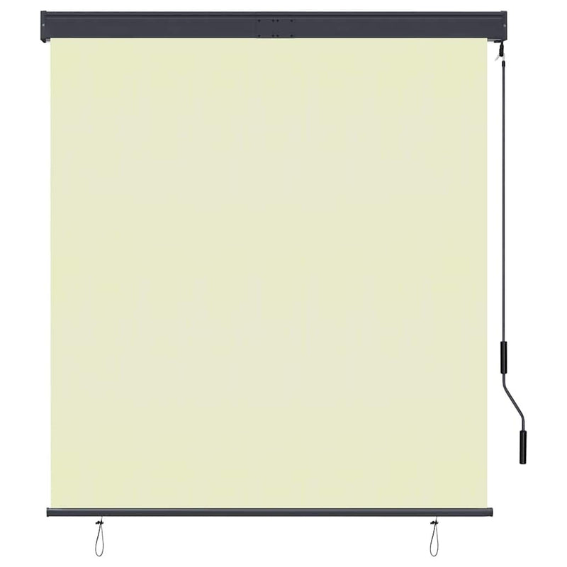 Tenda a Rullo per Esterni, Tessuto PA, Meccanismo a Manovella, 140×250 cm, Crema - Image 38 of 250