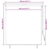 Tenda a Rullo per Esterni, Tessuto PA, Meccanismo a Manovella, 140×250 cm, Crema - Image 61 of 250