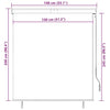 Tenda a Rullo per Esterni, Tessuto PA, Meccanismo a Manovella, 140×250 cm, Crema - Image 64 of 250