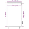 Tenda a Rullo per Esterni 100×250 cm Blu e Bianca - Image 51 of 250