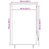Tenda a Rullo per Esterni 100×250 cm Blu e Bianca - Image 58 of 250
