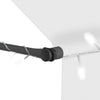 Tenda da Sole Retrattile Manuale con LED, Poliestere/Acciaio, 300 cm, Crema - Image 41 of 250