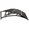 Tettoia per Porta in Policarbonato 300×75 cm Nera - Image 44 of 250