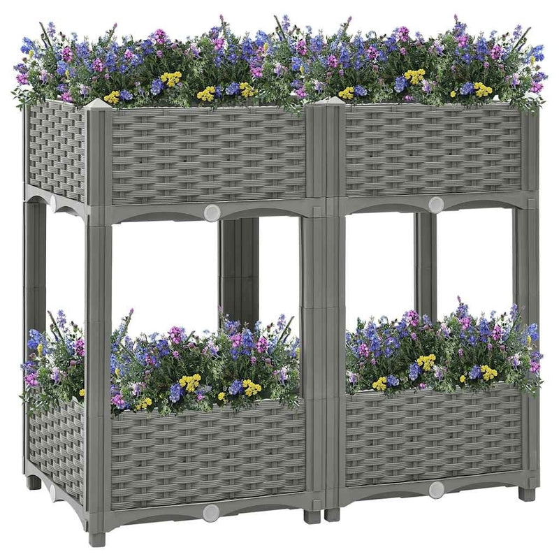 Fioriera Rialzata 80×40×71 cm in Polipropilene - Image 48 of 250