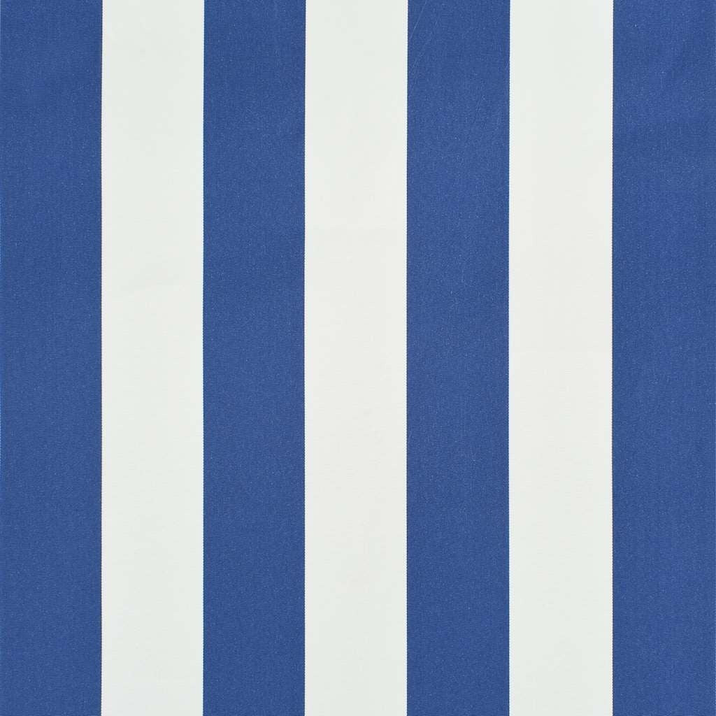 Tenda da Sole Retrattile Manuale 350×150 cm Blu e Bianco - Image 29 of 250
