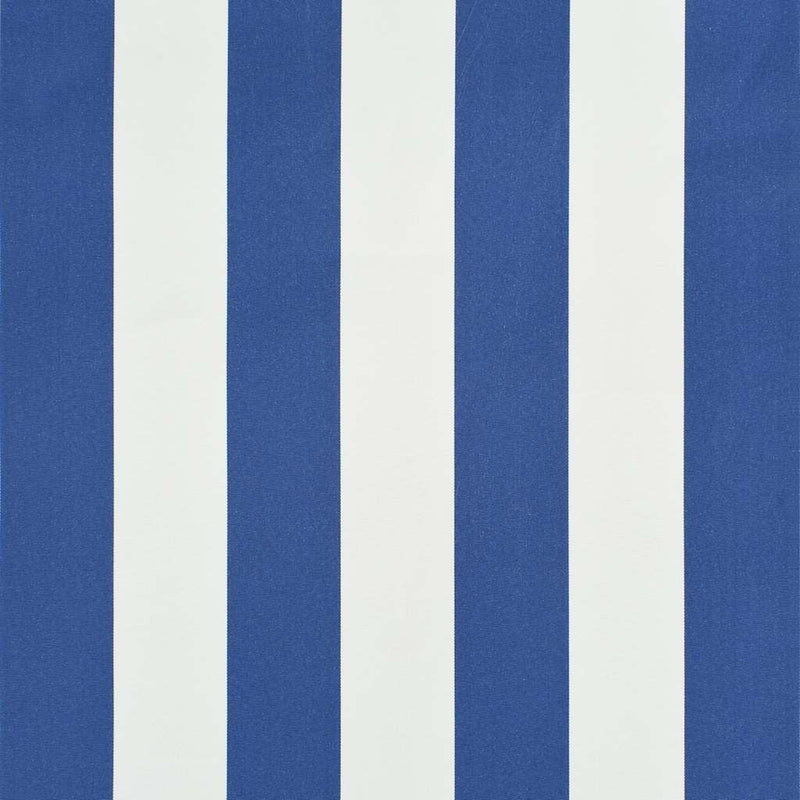 Tenda da Sole Retrattile Manuale 350×150 cm Blu e Bianco - Image 29 of 250